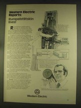 1976 Western Electric Ad - Rumpelstiltskin Lives - £14.78 GBP