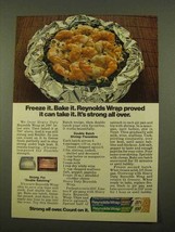 1975 Reynolds Wrap Ad - Double Batch Shrimp Florentine - £14.82 GBP