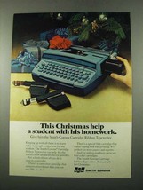 1975 SCM Smith-Corona Cartridge Typewriter Ad - Christmas - £14.53 GBP