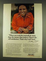 1977 Avon Products Ad - When You Work for Yourself - £14.61 GBP