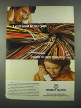 1975 Western Electric Ad - I Still Want to See You - £14.78 GBP