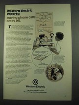 1975 Western Electric Ad - Moving Phone Calls - £14.78 GBP