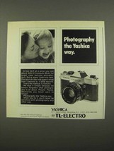 1975 Yashica TL-Electro Camera Ad - The Yashica Way - $18.49