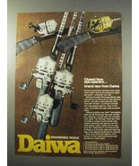 1977 Daiwa Minicast &amp; Silvercast Reels &amp; Regal Rod Ad - $18.49