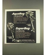 1976 AquaBug and SuperBug Outboard Motors Ad - £14.78 GBP