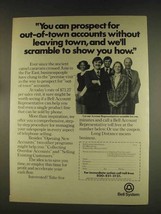 1976 Bell System Ad - Out-of-Town Accounts - $18.49