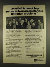 1976 Bell System Ad - Scramble to Unscramble - $18.49