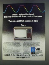 1977 General Electric Television Ad - Signal in the Air - £14.62 GBP