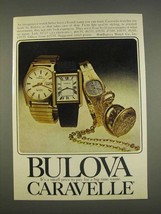 1976 Bulova Watch Ad - 41725, 46253, 47544, 46141  - £14.78 GBP