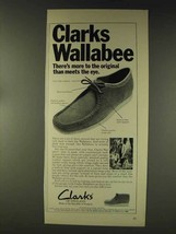 1976 Clarks Wallabee Shoes Ad - More to the Original - £14.90 GBP