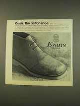 1976 Evans Oasis Shoe Ad - The Action Shoe - $18.49