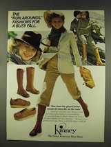 1977 Kinney Boots and Shoes Ad - The Run Arounds - £14.26 GBP