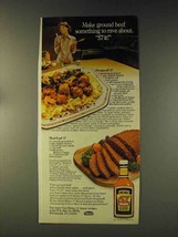 1976 Heinz 57 Sauce Ad - Stroganoff 57, Meat Loaf 57 - £14.44 GBP
