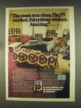 1976 Holiday Inn Ad - The Room Was Clean - £14.48 GBP