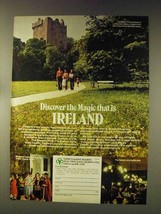 1976 Ireland Tourism Ad - Discover the Magic - £14.78 GBP