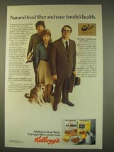 1976 Kellogg's All-Bran & Bran Buds Cereal Ad - Natural - $18.49