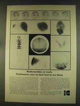 1976 Kodak Nuclear Medicine Field Ad - Radionuclides - £14.53 GBP