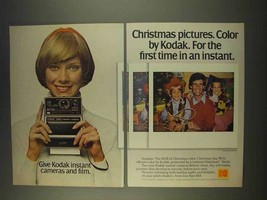 1976 Kodak Instant Cameras and Film Ad - Christmas - $18.49