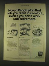 1976 New York Life Insurance Ad - Keogh Plan - £14.54 GBP