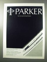 1977 Parker Pens Ad - in German - £14.69 GBP
