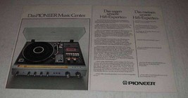1977 Pioneer M-6500 Music Centre Ad - in German - £14.74 GBP