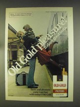 1976 Old Gold Cigarettes Ad - Pleasure - £14.54 GBP