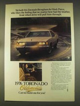 1976 Oldsmobile Toronado Brougham Ad - For Mark Pierce - £14.74 GBP