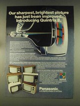 1976 Panasonic Televisions Ad - Sharpest, Brightest - £14.78 GBP