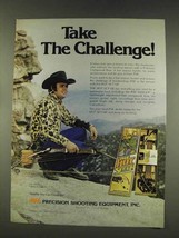 1977 Precision Shooting Hot Set-Up Compound Bow Ad - $18.49