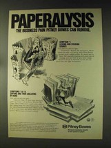 1976 Pitney Bowes Postage Meters and PBC Copiers Ad - £14.45 GBP