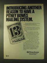 1976 Pitney Bowes Postage Scales and Postage Meters Ad - £14.45 GBP