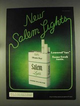 1976 Salem Cigarettes Ad - New Lights - £14.54 GBP