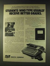 1976 Smith-Corona Cartridge Ribbon Typewriter Ad - Students - £14.53 GBP