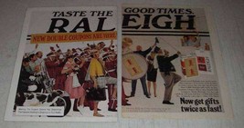 1977 2-page Raleigh Cigarettes Ad - Taste the Good Times - £14.76 GBP