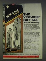 1977 Vise-Grip Locking Pliers Gift Set Ad - £13.80 GBP