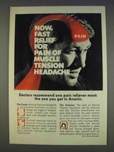 1977 Anacin Medicine Ad - Fast Relief for Pain - £14.54 GBP