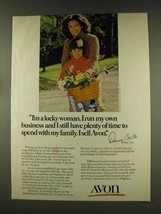 1977 Avon Products Ad - I&#39;m a Lucky Woman - £14.61 GBP