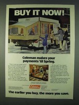 1978 Coleman Fold-Down Camper Ad - Buy It Now! - $18.49