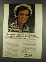 1977 Avon Products Ad - I&#39;m a Shy Person - £14.61 GBP
