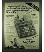 1978 Sears APF Mark 210 Calculator Ad - See It - £14.78 GBP