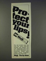 1977 Blistex Lip Balm Ad - Protect Your Lips! - $18.49