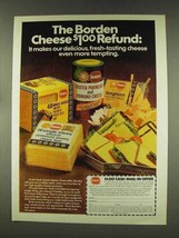 1977 Borden Cheese Ad - $18.49
