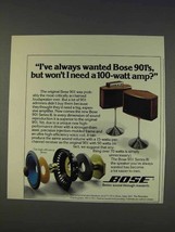1977 Bose 901 Series III Speakers Ad - Always Wanted - £14.85 GBP