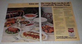 1977 Campbell&#39;s Tomato Soup Ad - Do It All - $18.49
