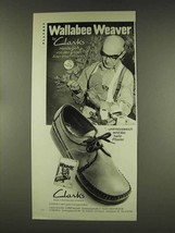 1977 Clarks Wallabee Weaver Shoes Ad - in German - £14.90 GBP