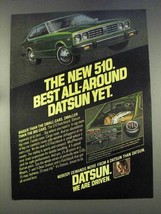 1977 Datsun 510 Hatchback Ad - Best All-Around Yet - $18.49