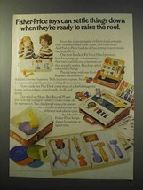 1977 Fisher-Price Toy Ad - Medical Kit, Cash Register - £14.50 GBP