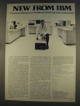 1977 IBM Ad - 7406 Device Coupler, 7842 Color Analyzer - £14.55 GBP