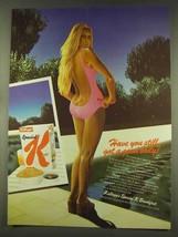 1977 Kellogg's Special K Cereal Ad - Still a Good Body - £14.53 GBP