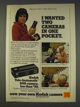 1977 Kodak 608 Camera Ad - Michael Landon - $18.49